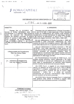 determinazione Dirigenziale 1565
