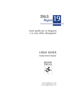 Il documento - SNLG-ISS