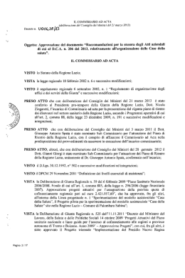 in allegato il testo del decreto
