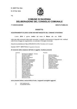 testo della delibera di integrazione n. 32257/2014