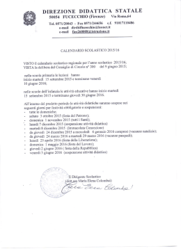 DIREZIONE DIDATTICA STATALE