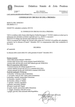 Direzione Didattica Statale di Zola Predosa