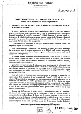L`accesso alla diagnosi prenatale (pdf 506KB)