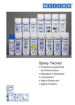 Catalogo Spray Tecnici