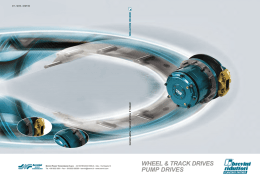 WHEEL & TRACK DRIVES PUMP DRIVES