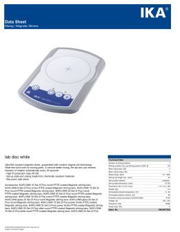 Data Sheet lab disc white