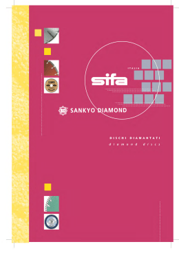 DISCHI DIAMANTATI