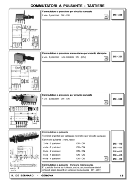 sezione interruttori