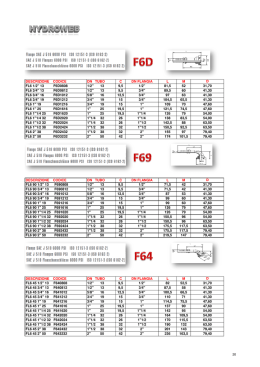 DESCRIZIONE CODICE DN TUBO C DN FLANGIA L M D FL6 1/2