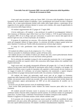 Nota 4 febbraio 2005