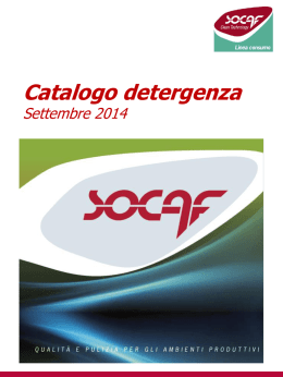 Scarica il catalogo