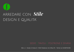 in formato  - Stile srl Strada di Chiano, 12