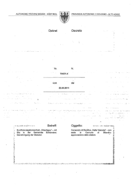 Sitz in der Gemeinde Schlanders: sede in Comune di Silandro