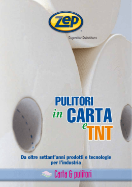Carta & pulitori - Zep Italia S.r.l.