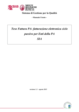 Teso Fattura PA