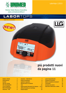 Scarica il Catalogo - Unimed Scientifica