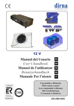 Manual del Usuario User`s handbook Manuel de l`utilisateur