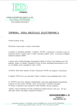 Manuale d`uso