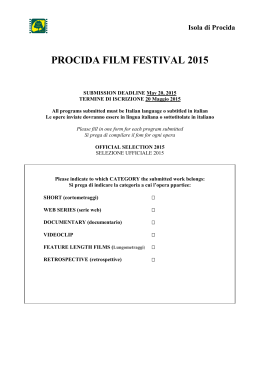 Scarica file - Procida Film Festival