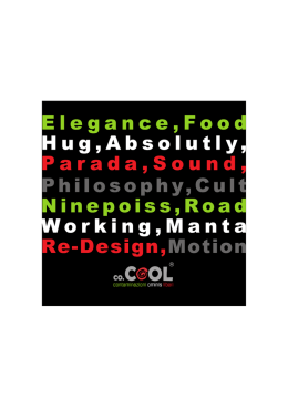 Scarica il catalogo - Co.Cool borse e non solo