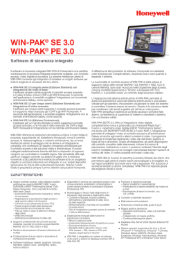 WIN-PAK&reg; SE 3.0 WIN-PAK&reg; PE 3.0