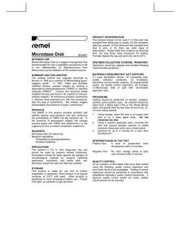 Microdase Disk - Thermo Scientific