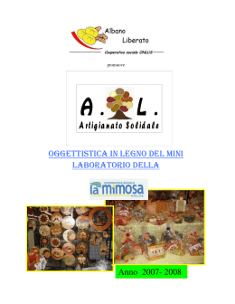 Scarica il catalogo aggiornato - lamimosa