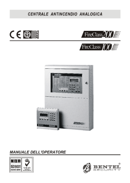 MANUALE DELL`OPERATORE