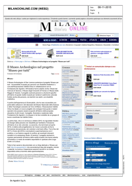Milanoonline.com, 06/11/2015