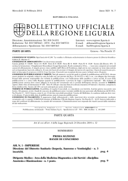 pag. 4 pag. 9 PARTE QUARTA ASL N. 1