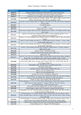 Galets / Tensioners / Tensores / Ролики 1