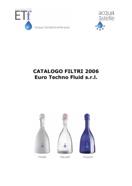 Scarica catalogo filtri