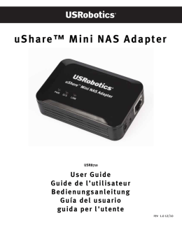 uShare&trade; Mini NAS Adapter