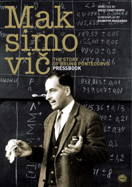vicThe STory of Bruno PonTecorvo PreSSBook