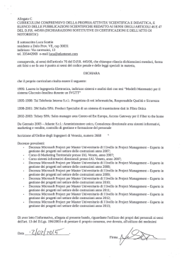 Curriculum Scattin Luca
