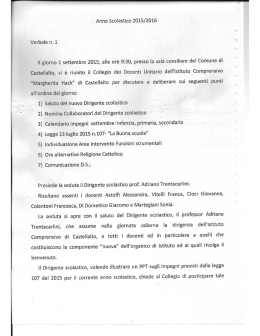 verbale collegio dei docenti 01/09/2015
