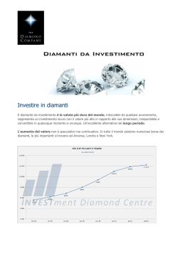 Diamonds investment