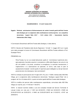 Delibera commissariale n. 141 del 07.10.2015 [file ]
