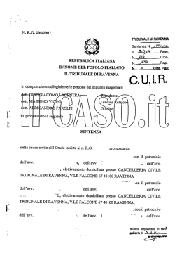 Il testo integrale