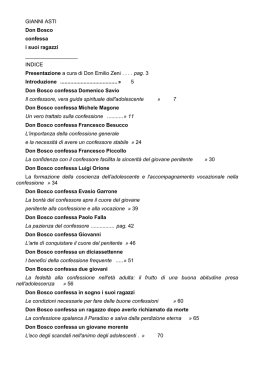 GIANNI ASTI Don Bosco confessa i suoi ragazzi