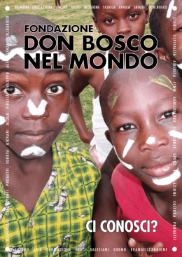 Scarica il file PDF - Fondazione Don Bosco Nel Mondo