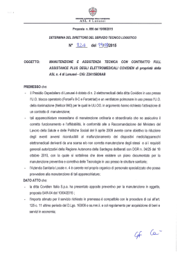 Determinazione n.824 del 19/08/2015