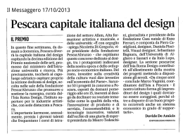 Il Messaggero 17.10.2013
