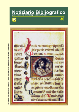 Notiziario Bibliografico