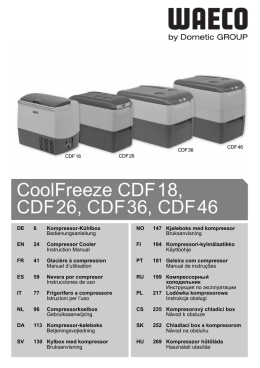 CoolFreeze CDF18, CDF26, CDF36, CDF46