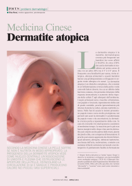 Dermatite atopica, Medicina Naturale, Aprile 2011