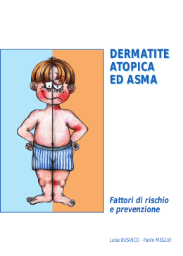 dermatite atopica ed asma dermatite atopica ed asma