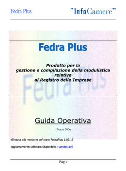 Fedra Plus - WebTelemaco