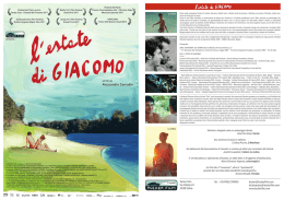 L`estate di Giacomo_flyer