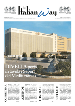 THE ITALIAN WAY DICEMBRE 2010 ANNO I, n. 7
